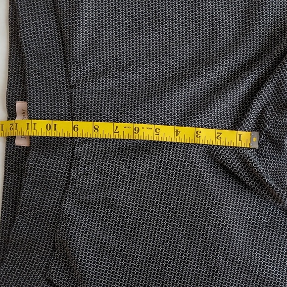 Philosophy Woman Stretch Waist Pants Plus 1X Black Off White Pockets - Picture 13 of 14